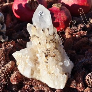 Quartz-bougie-ananas-Madagascar-233g