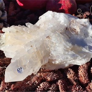 Quartz-bougie-ananas-Madagascar-432g-qb32a