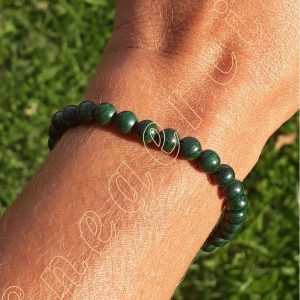 Bracelet-malachite-et-feuille-8-mm-adelyne-enegercia-poigne