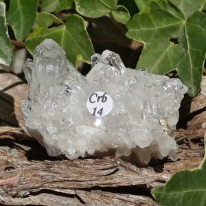 Cristaux cristal de roche terminés, Brésil, Crb14