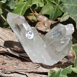 Cristaux cristal de roche terminés, Brésil, Crb17