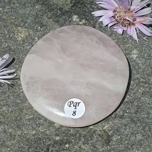 pierre plate quartz rose brésil adelyne enegercia pqr8 7