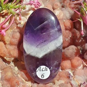 Cabochon améthyste chevron zambie adelyne enegercia ach6 2