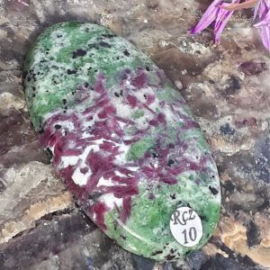 Cabochon rubis sur zoïsite tanzanie adelyne enegercia Rzc10 5