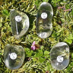 Cristal de roche roulée du Brésil adelyne-enegercia crr 1 a 4c