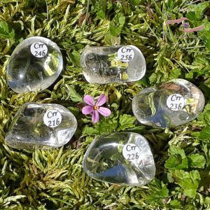 Cristal de roche roulée du Brésil adelyne-enegercia crr 21 a 25b