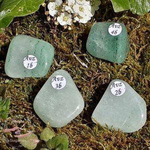 aventurine verte roulée du Zimbabwe adelyne-enegercia avz 1 a 4b1