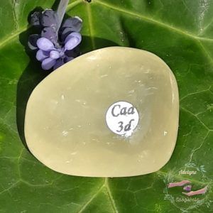 calcite miel ou dorée roulée du Mexique adelyne-enegercia cas 3D