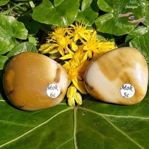 jaspe mokaite roulée d'Australie adelyne-enegercia mok 5 à 6C